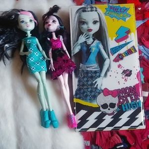 RARE Monster High Fully Charger dolls
